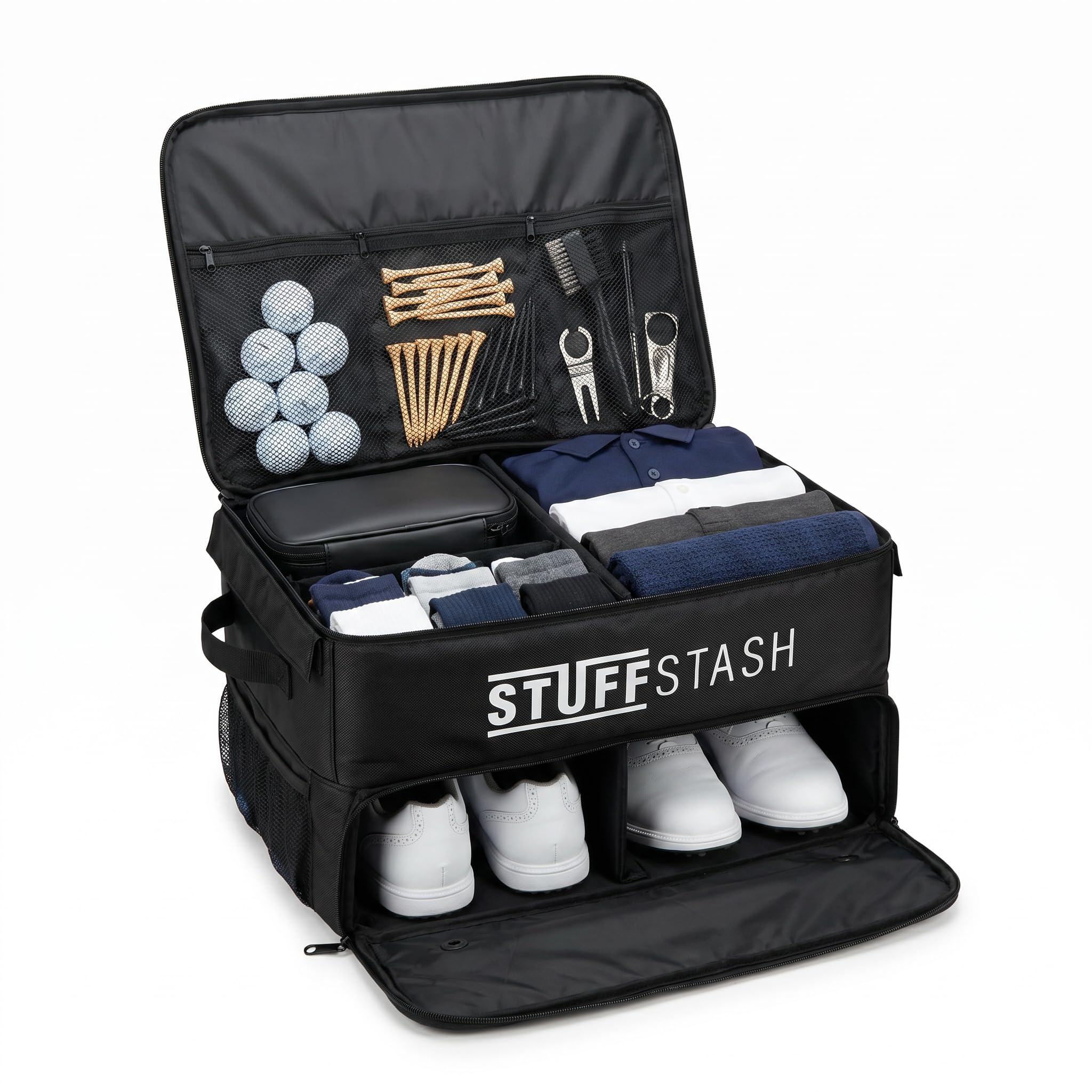 Amazon.com: STUFFSTASH Golf Trunk Organizer for Car – Rigid, Won't